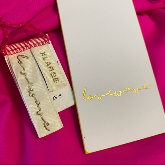 lovewave | NEW The Christensen One Piece Cut Out Swimsuit in Hot Pink Size XL - Picture 12 of 12